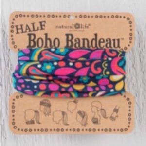 Natural Life Half Boho Headband Bandeau Geometric